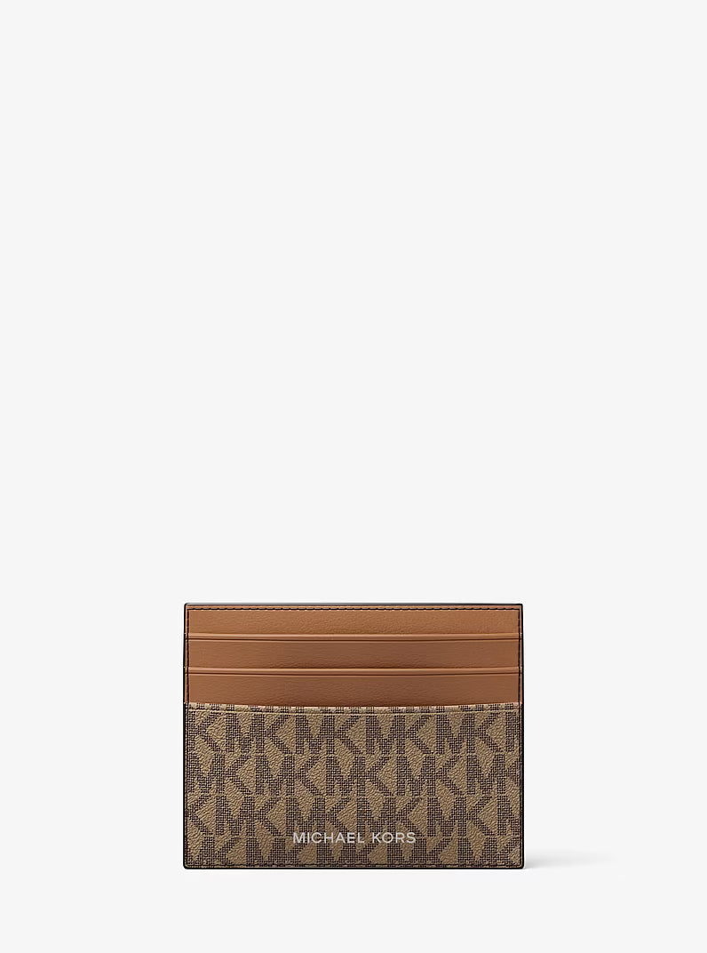 Cooper Signature Logo Card Case CAMEL