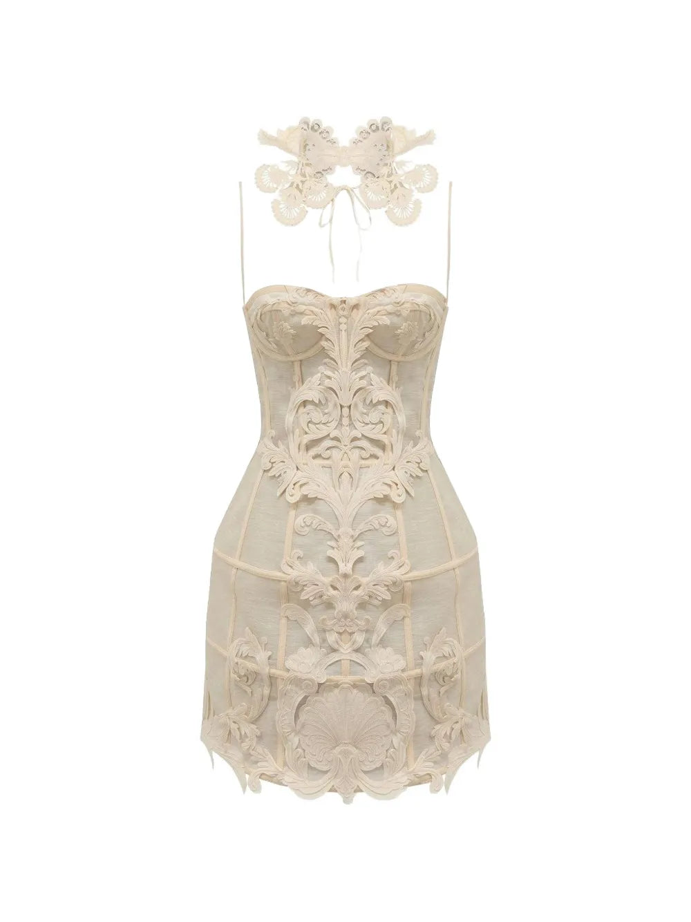 Rebellion Filigree mini dress
