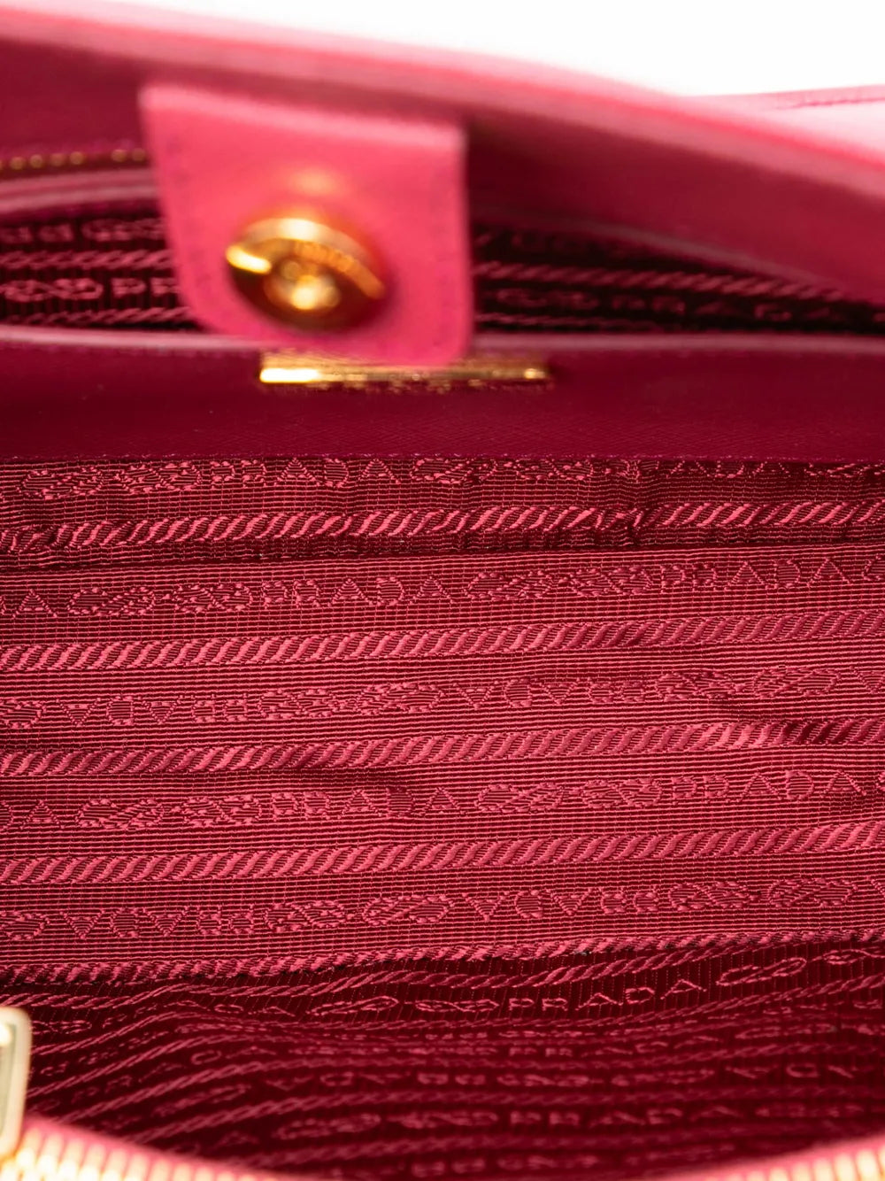 2010-2025 Medium Saffiano Lux Open Promenade satchel