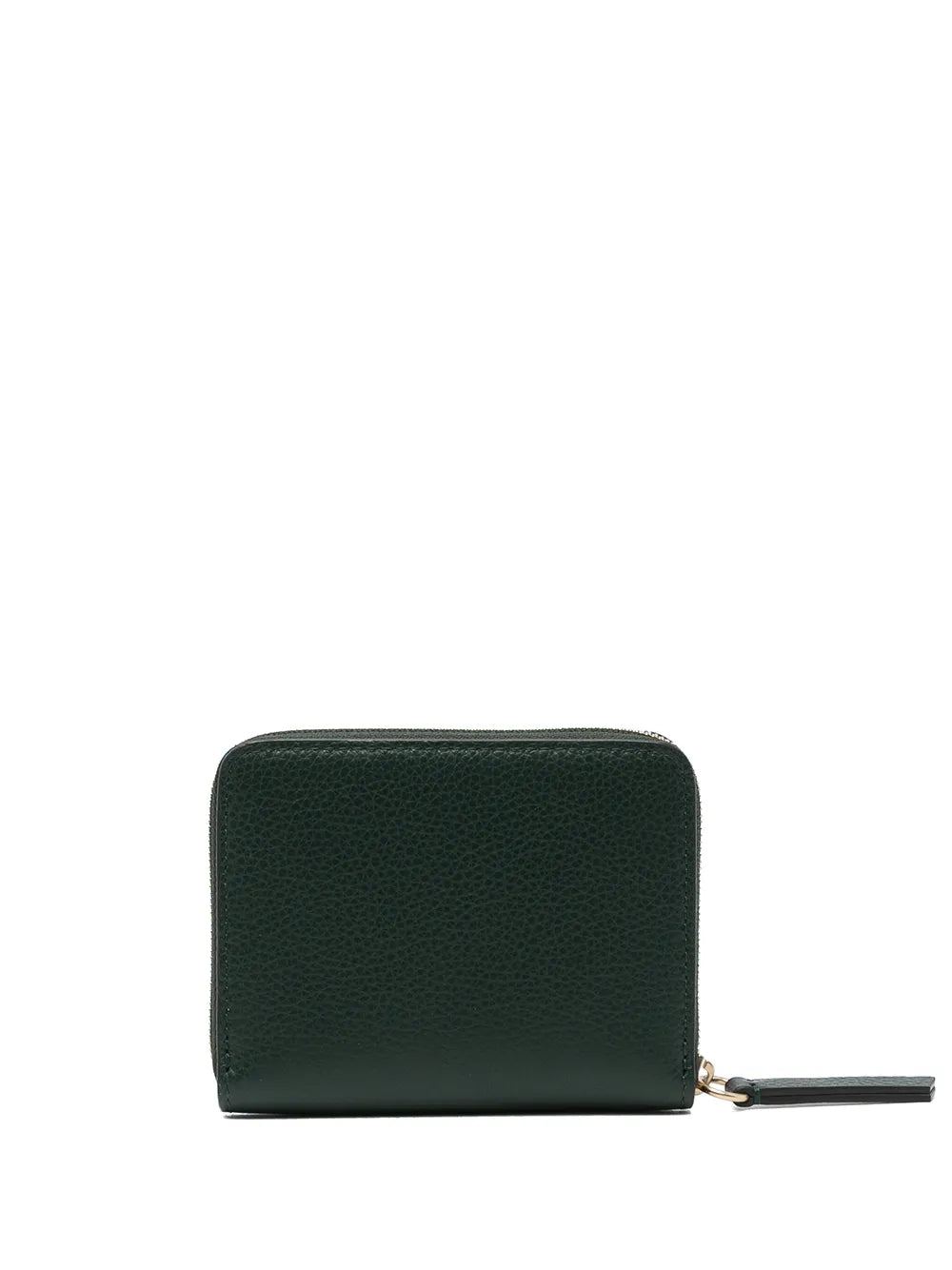 small logo-plaque zipped purse