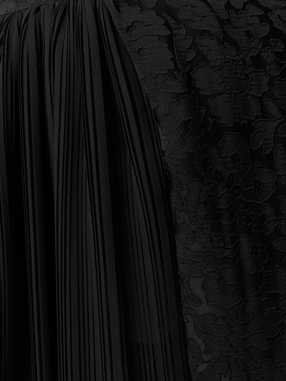 asymmetric jacquard skirt