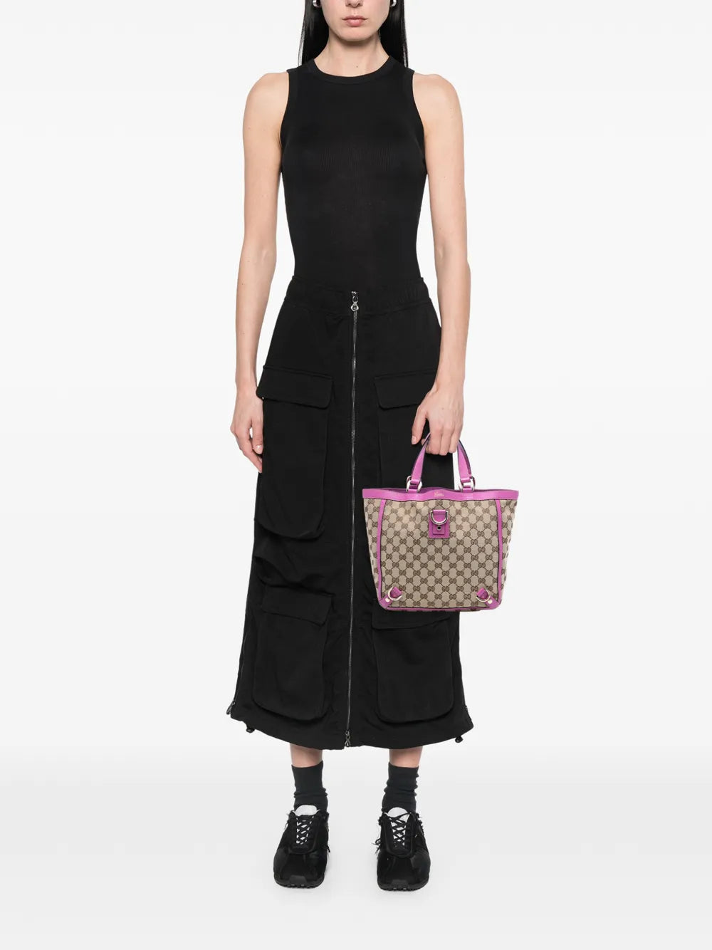 2000-2015 GG Canvas Abbey D Ring tote bag