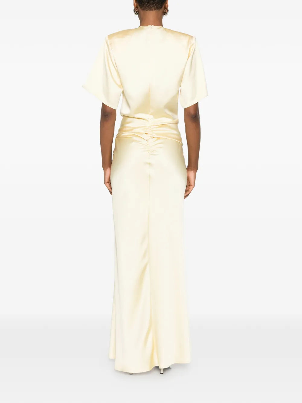 Iris draped maxi dress