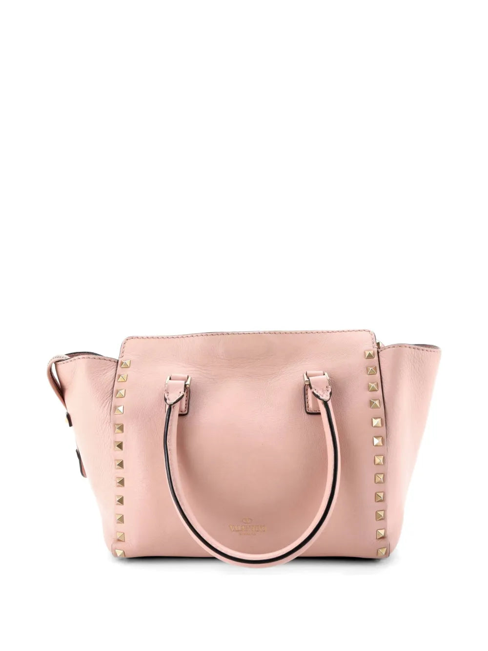 Rockstud Rigid Leather Small tote bag
