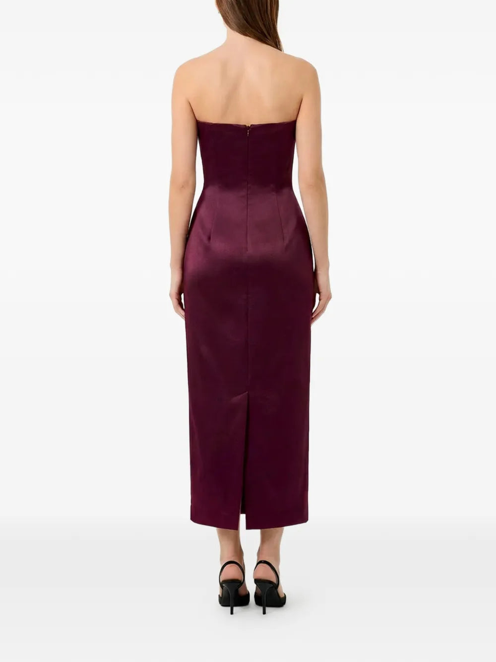 Kasia strapless midi dress