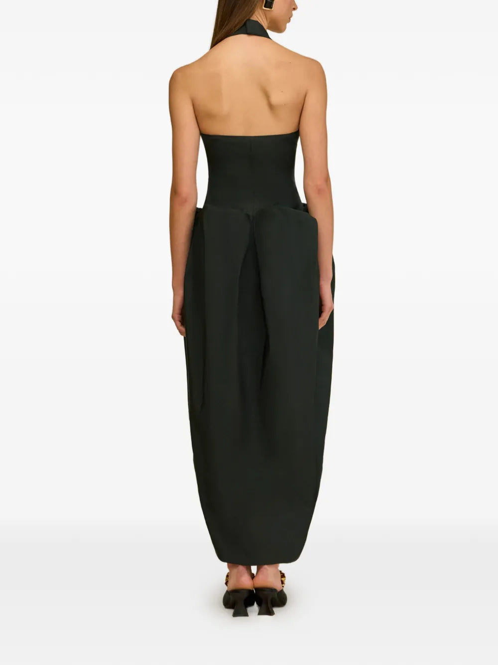 Samya taffeta midi dress