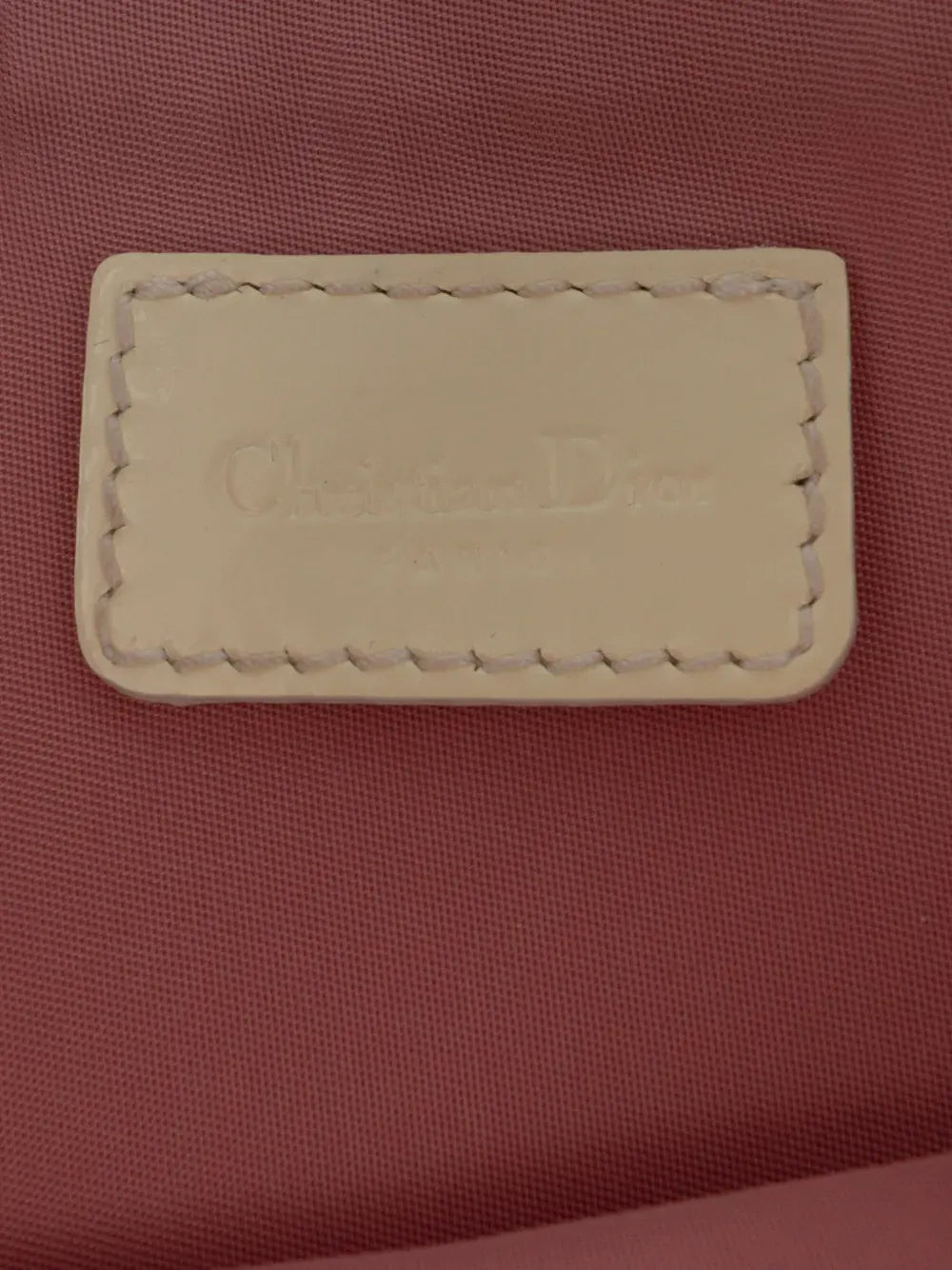 2003 Mini Diorissimo Coated Canvas Saddle Pochette shoulder bag
