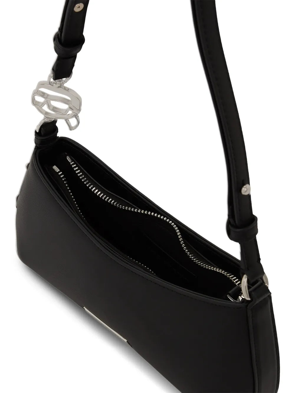 mini logo-plaque shoulder bag