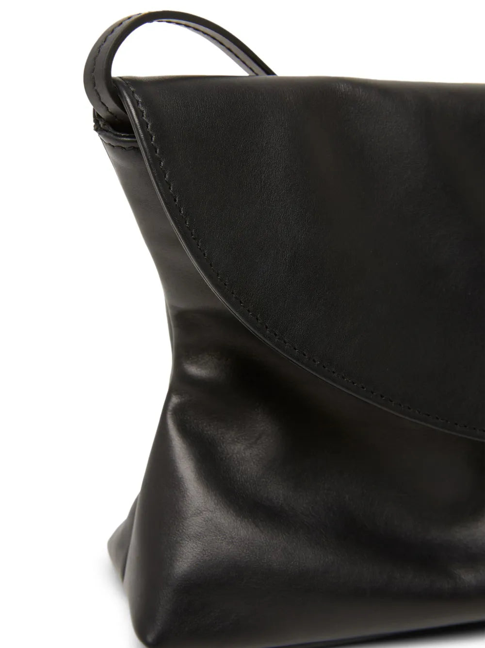 Dromett leather clutch bag