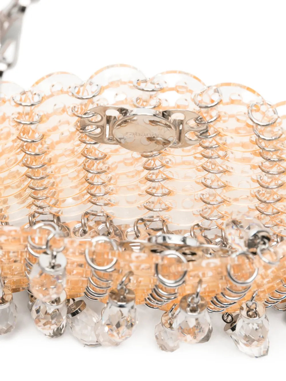 Paco 1969 disc-charm chain shoulder bag