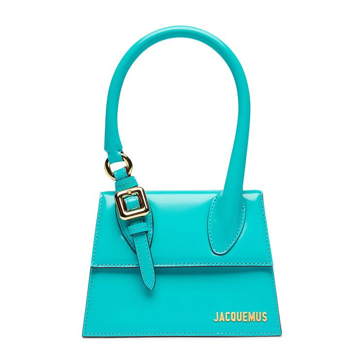 Jacquemus Le Chiquito Moyen Boucle Turquoise