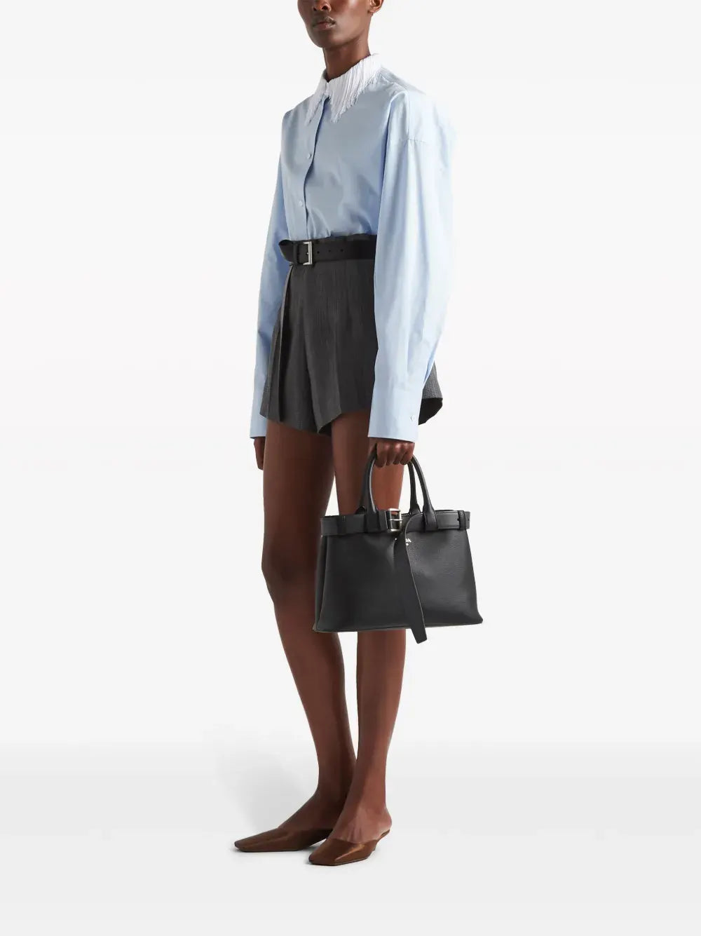 small Buckle tote bag