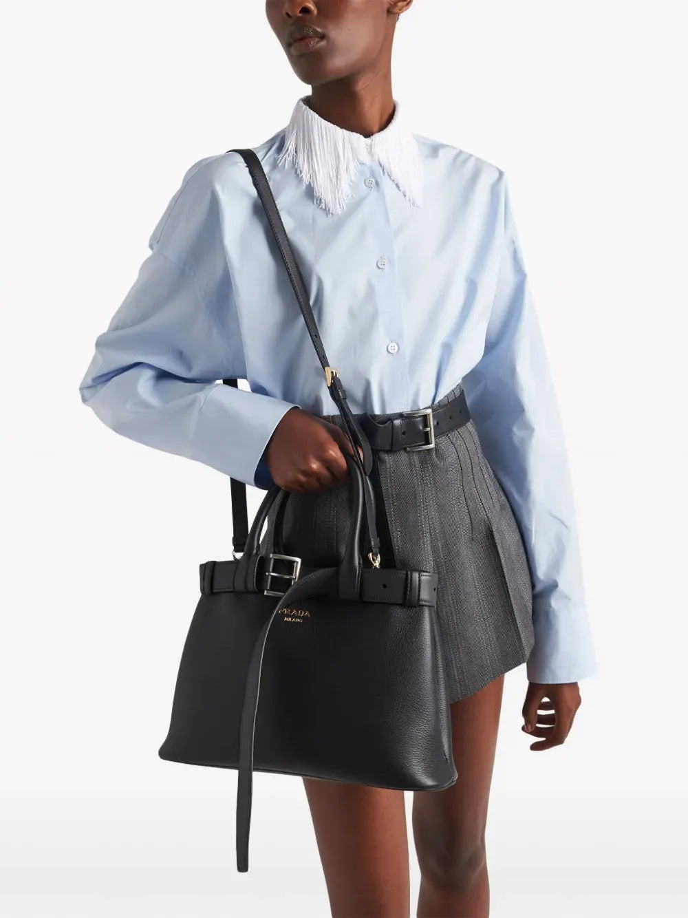 small Buckle tote bag