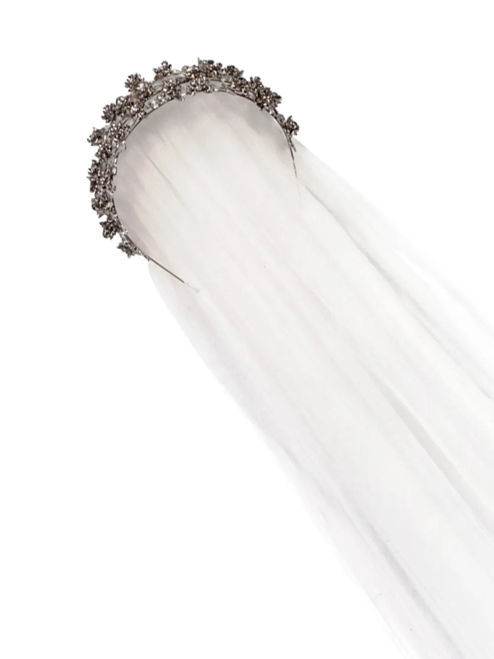 Braelynn Juliette floral veil