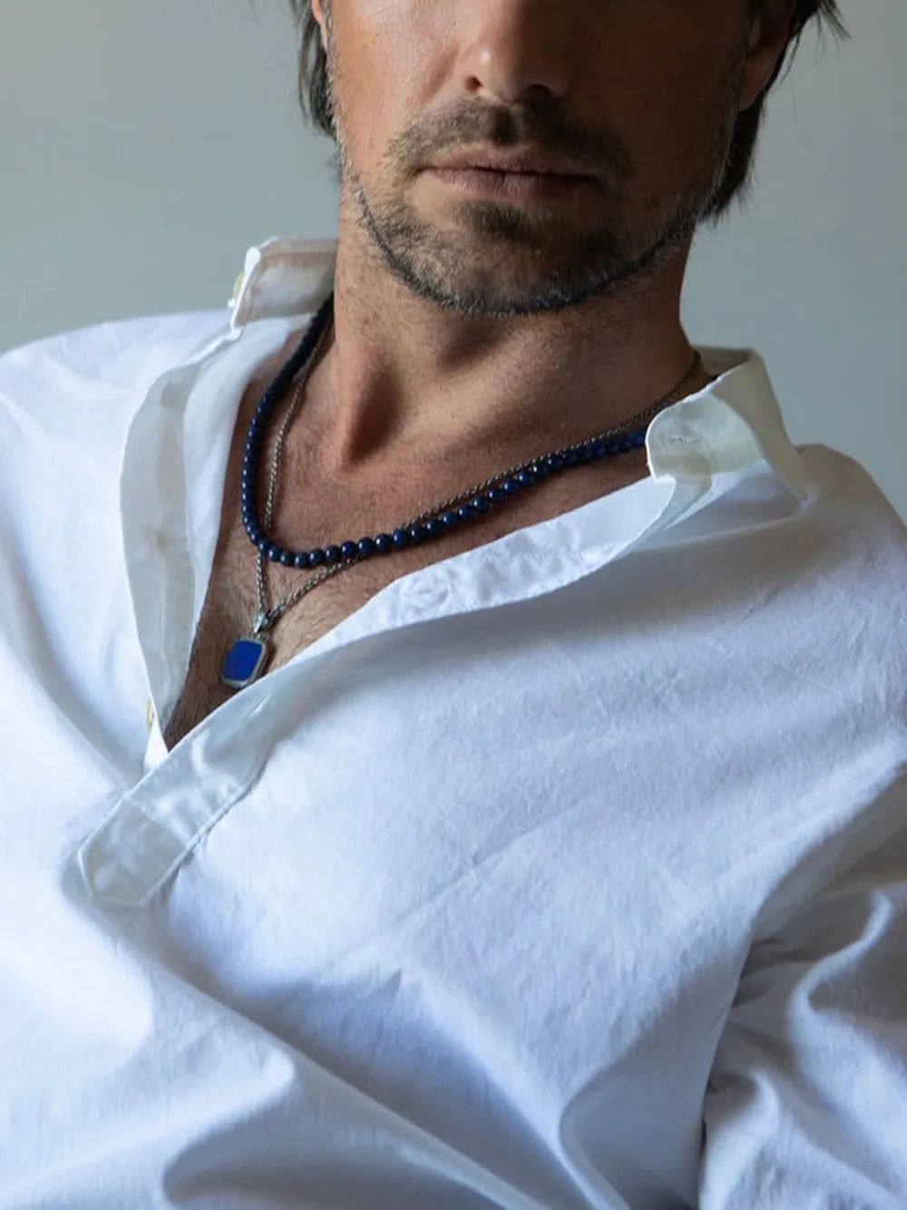 lapis pendant necklace