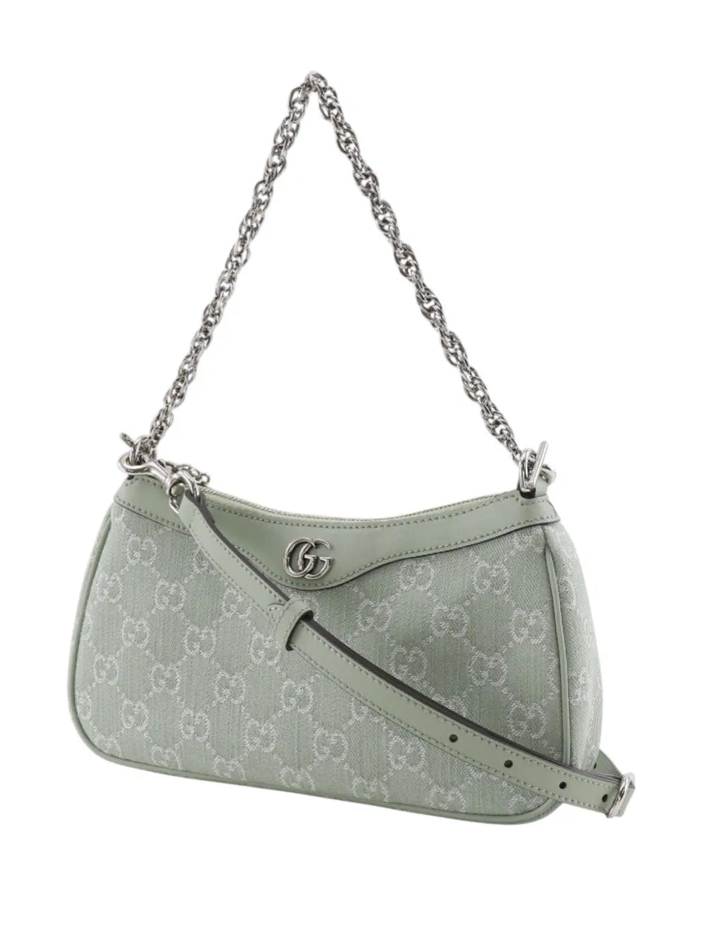 2016-2025 Small GG Denim Ophidia satchel