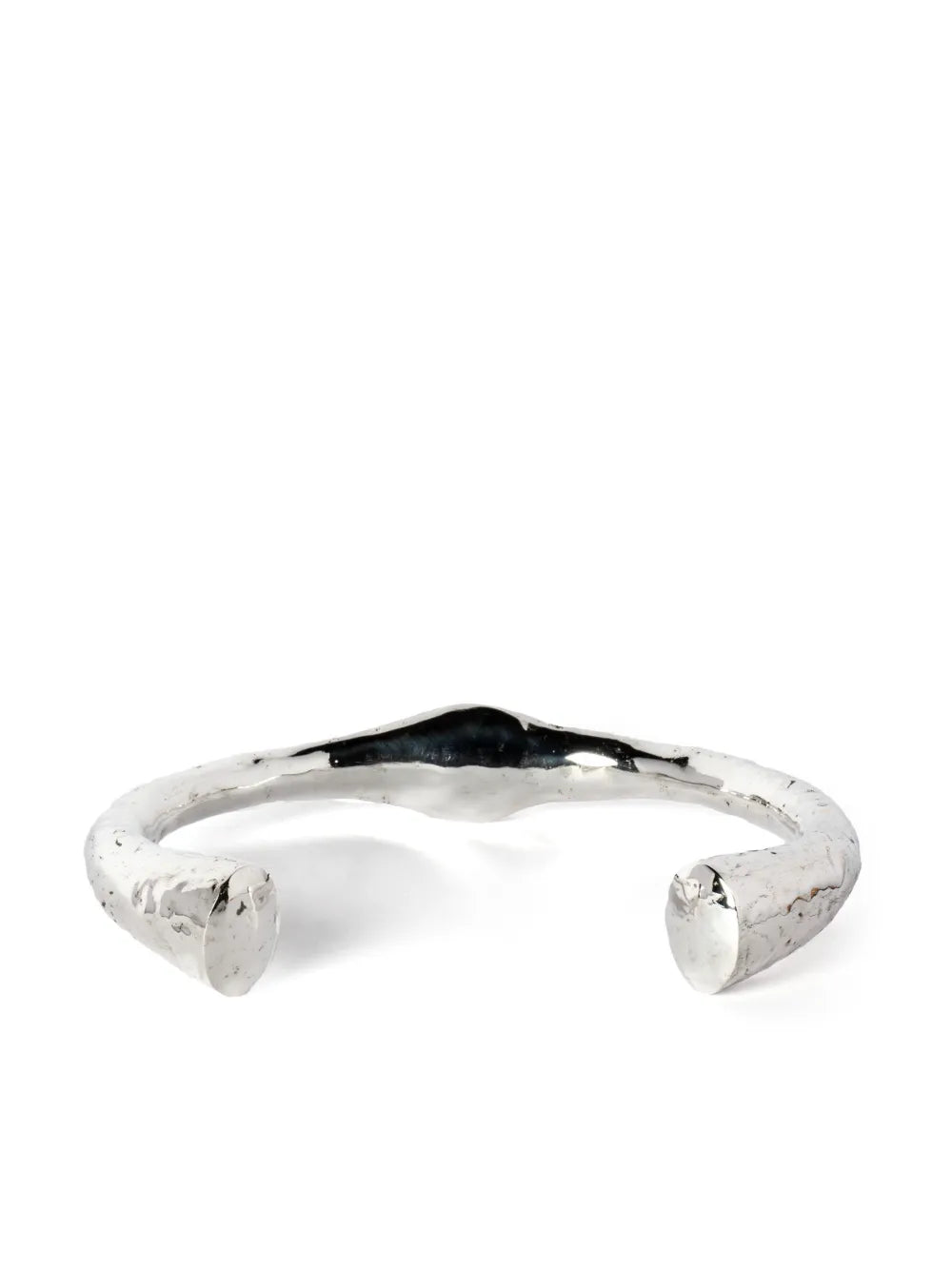 Thick sterling silver choker