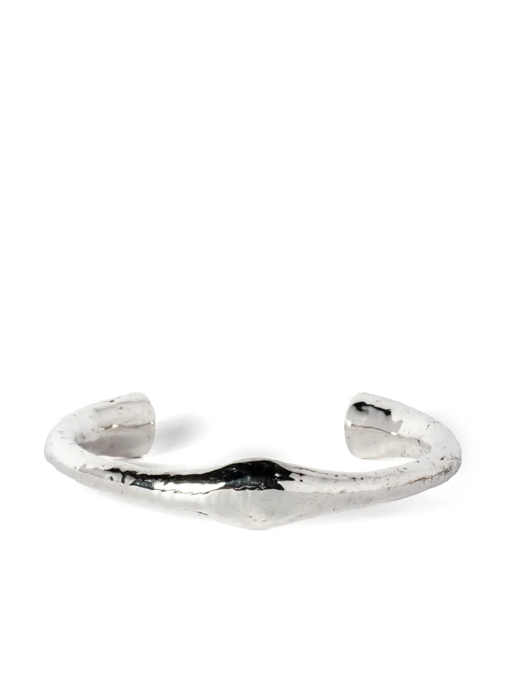 Thick sterling silver choker