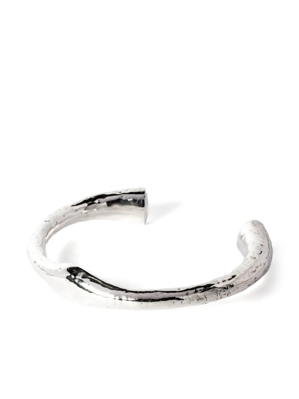 Thick sterling silver choker
