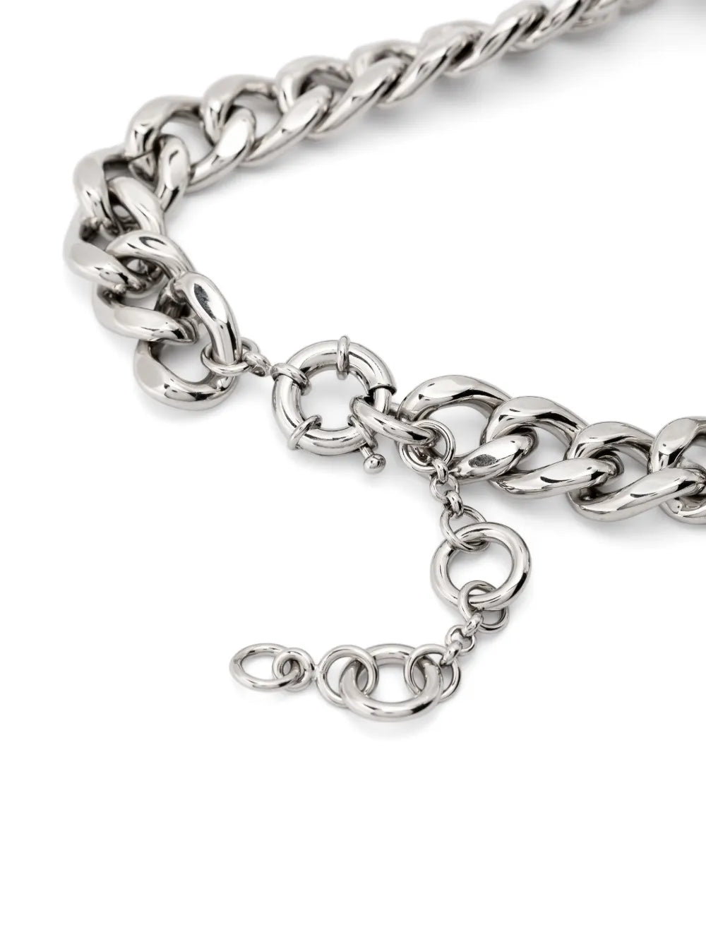 buckle-detail choker necklace