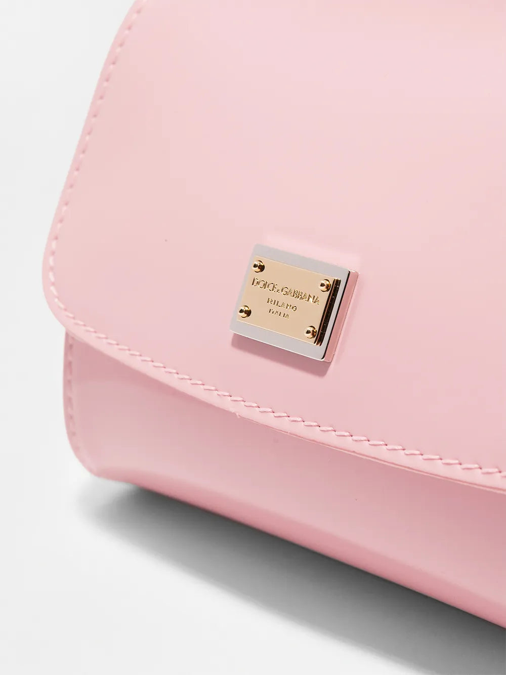 mini Sicily patent leather top-handle bag
