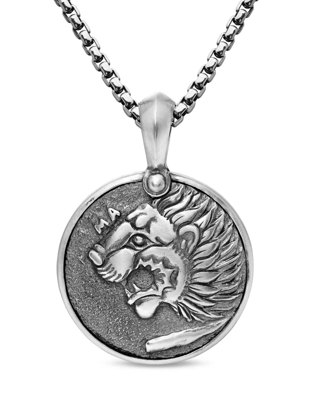 sterling silver Petrvs Lion amulet (35mm)