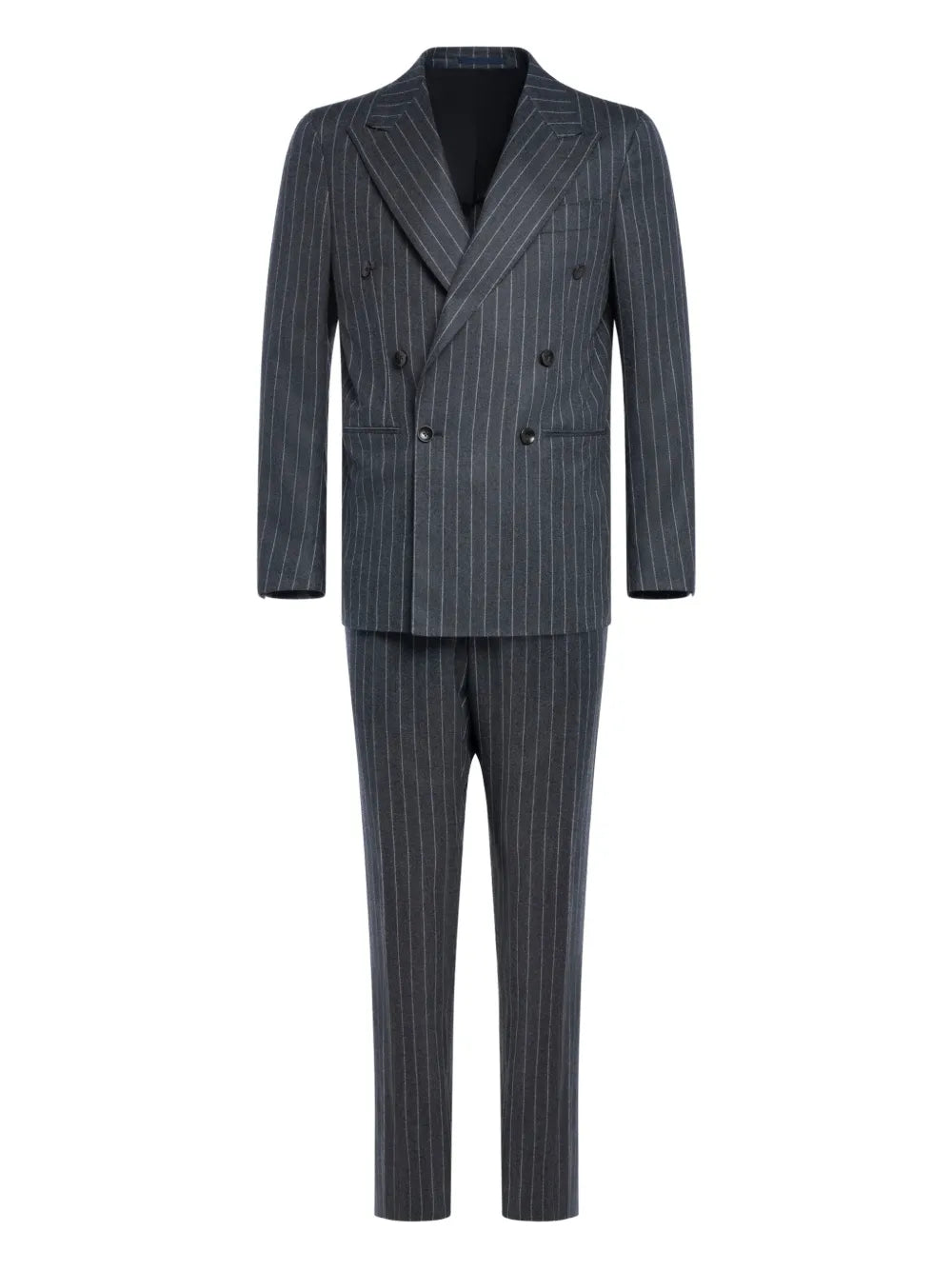 double-breasted pinstripe suit (set of two)