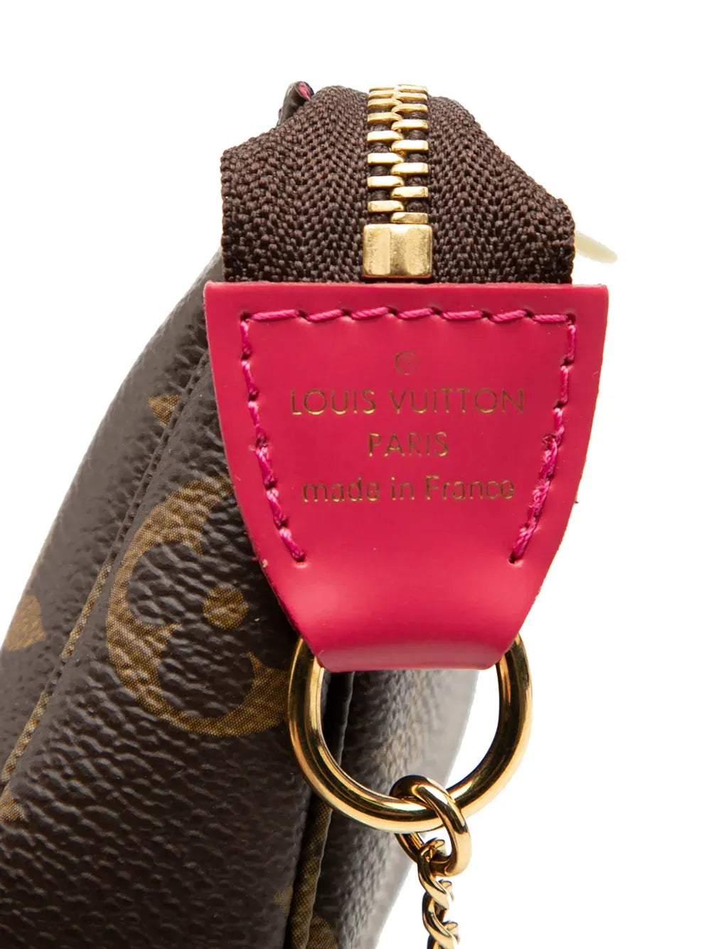 2020 Monogram Vivienne Christmas Roller Coaster Mini Pochette Accessoires handbag