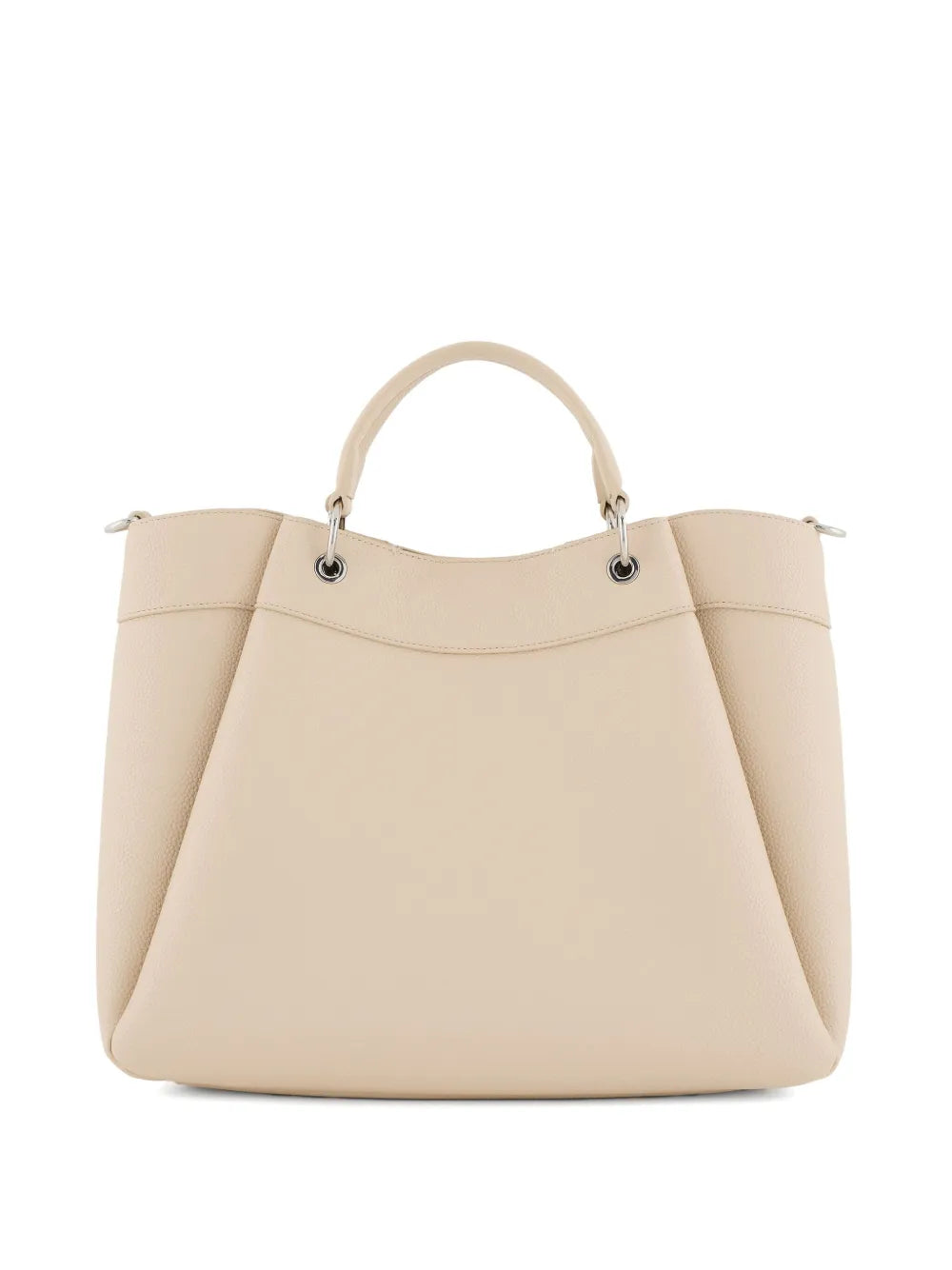 pleat-detail tote bag