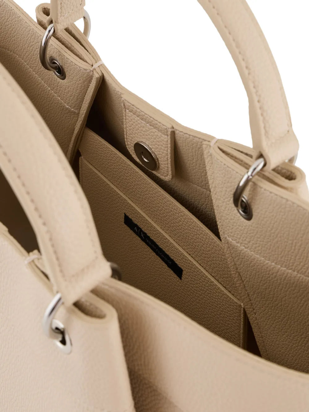 pleat-detail tote bag