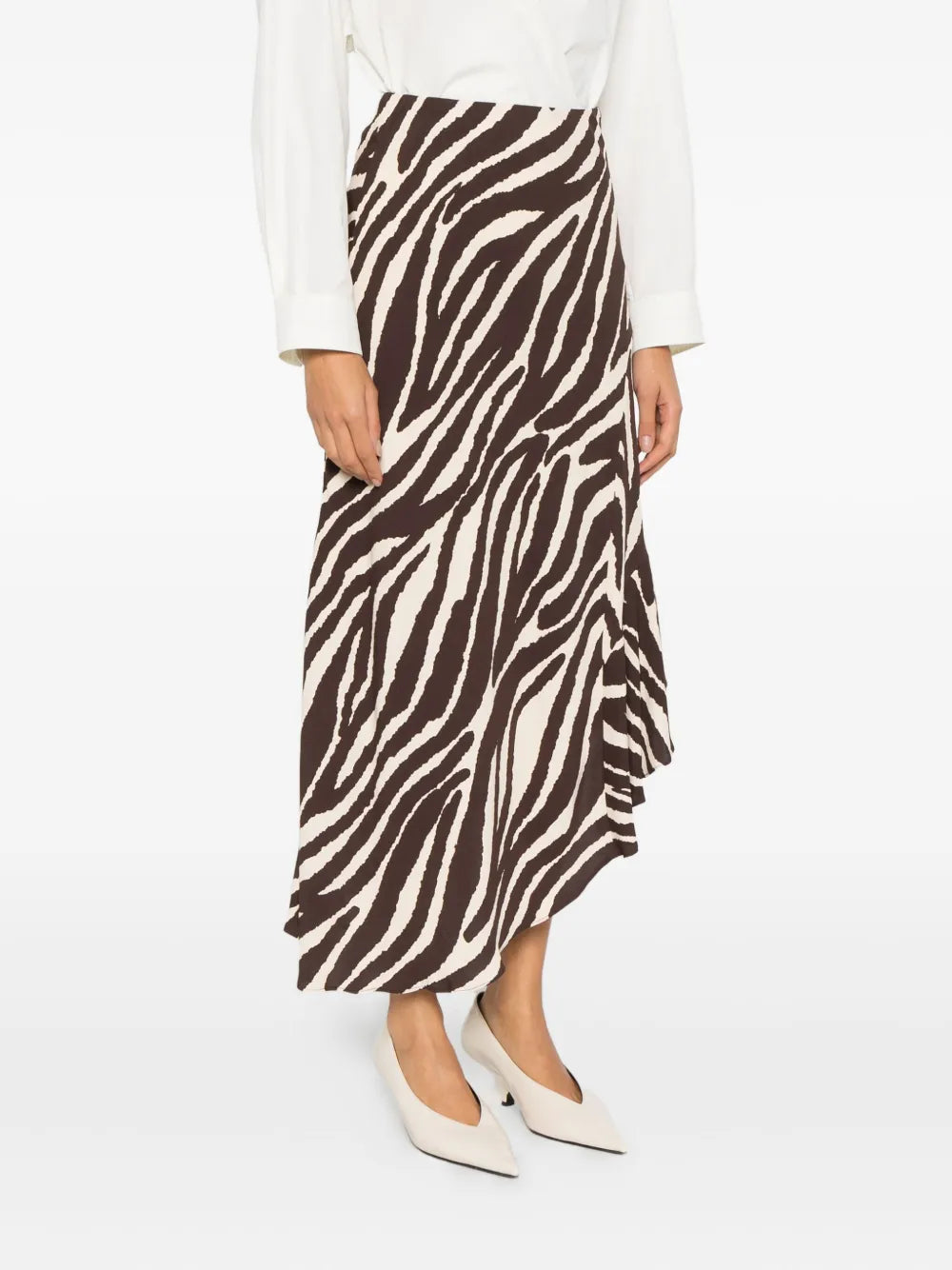 zebra print skirt