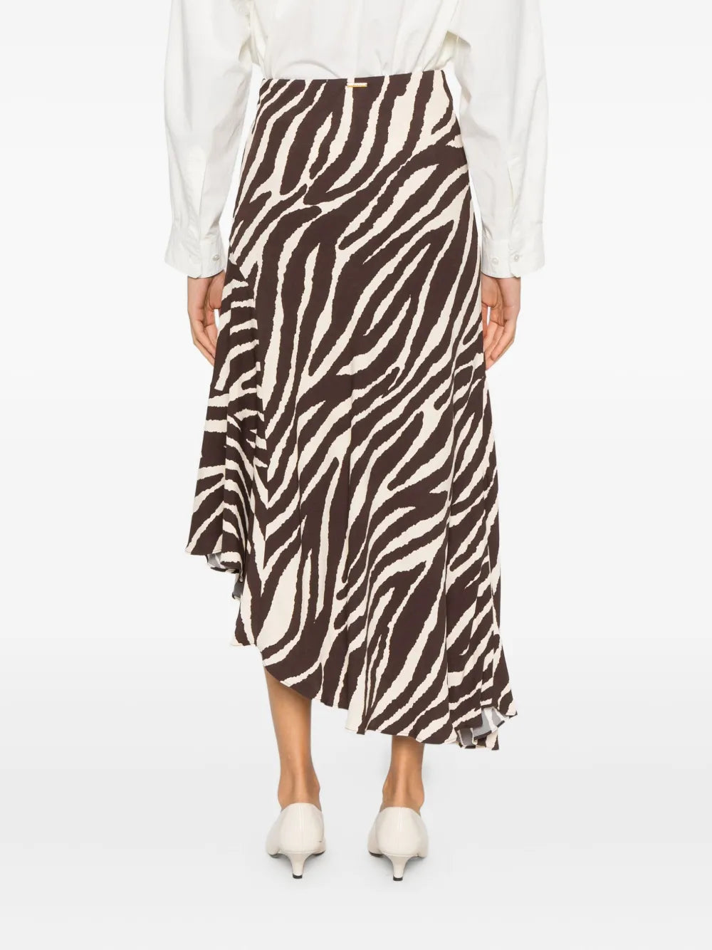 zebra print skirt