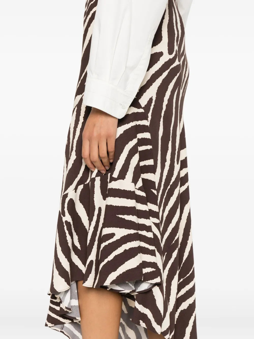 zebra print skirt