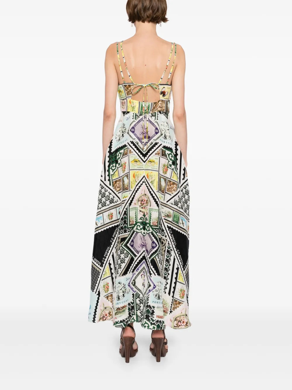strap-detail dress
