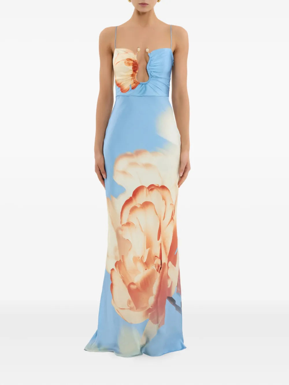 cutout perez maxi dress