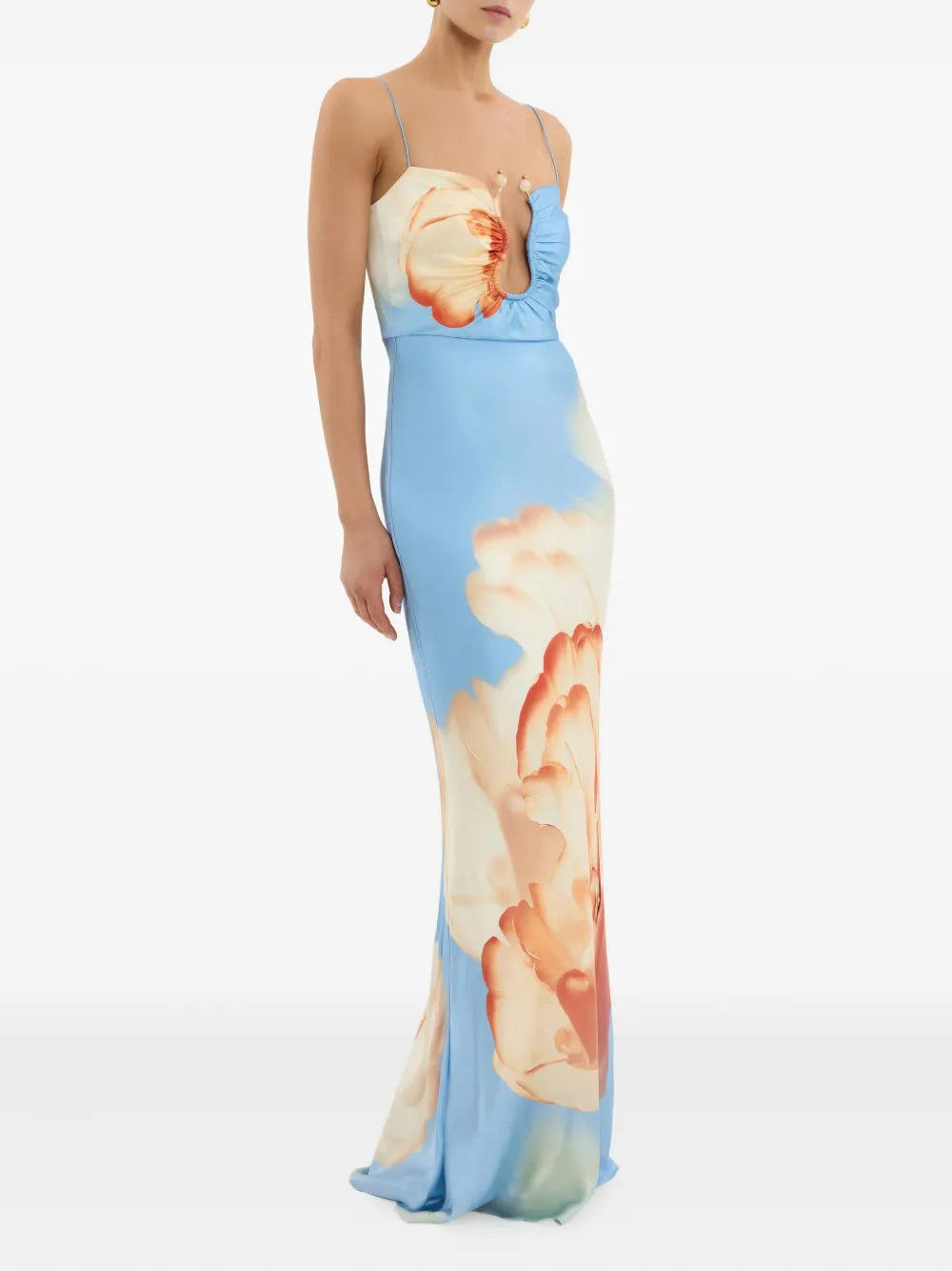 cutout perez maxi dress
