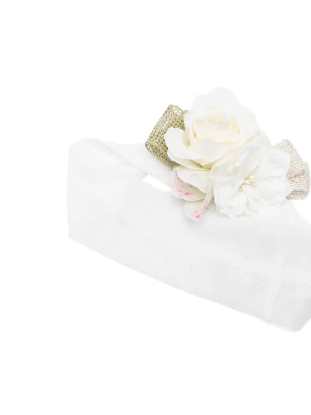 floral-embellished headband