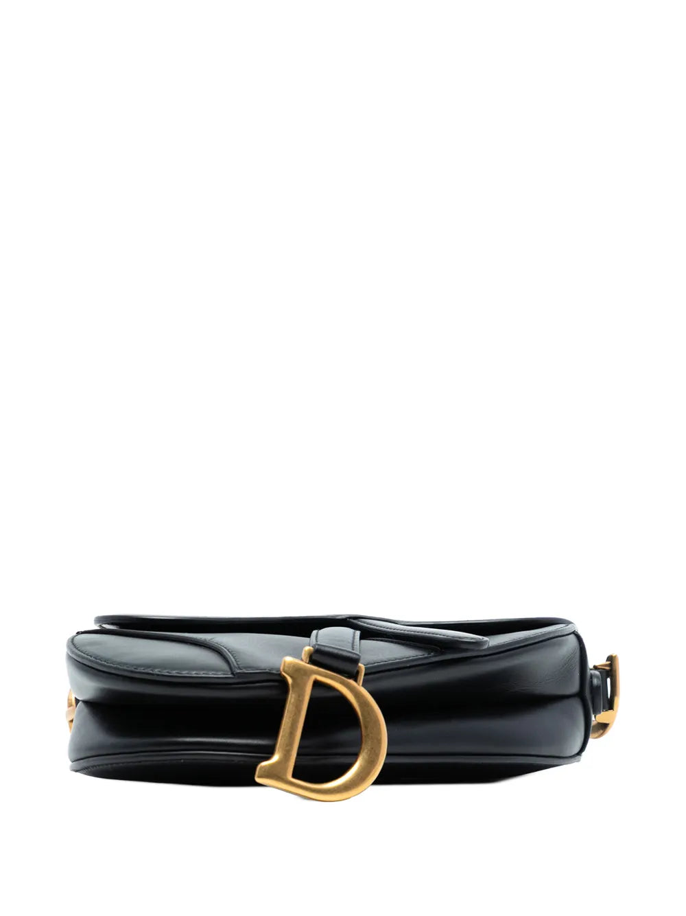 2018 Mini Smooth Calfskin Saddle Bag satchel