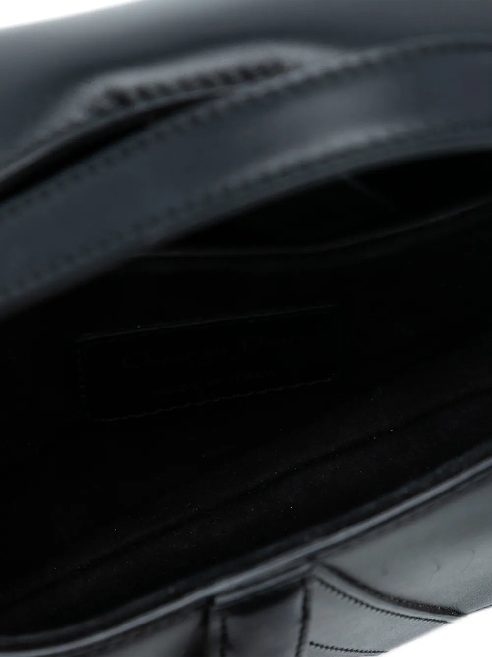 2018 Mini Smooth Calfskin Saddle Bag satchel
