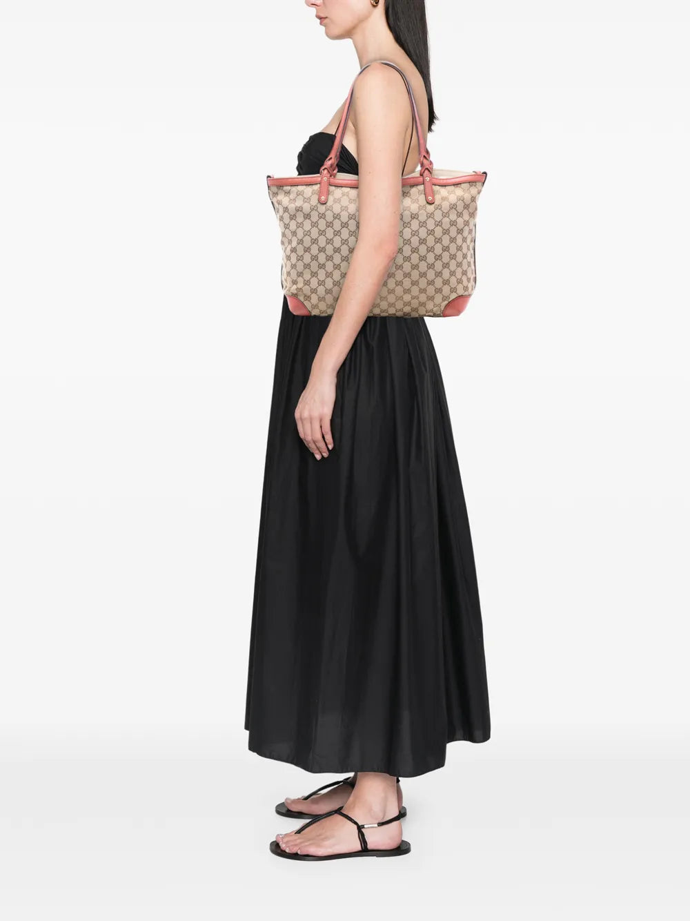2016-2026 Medium GG Canvas Craft tote bag