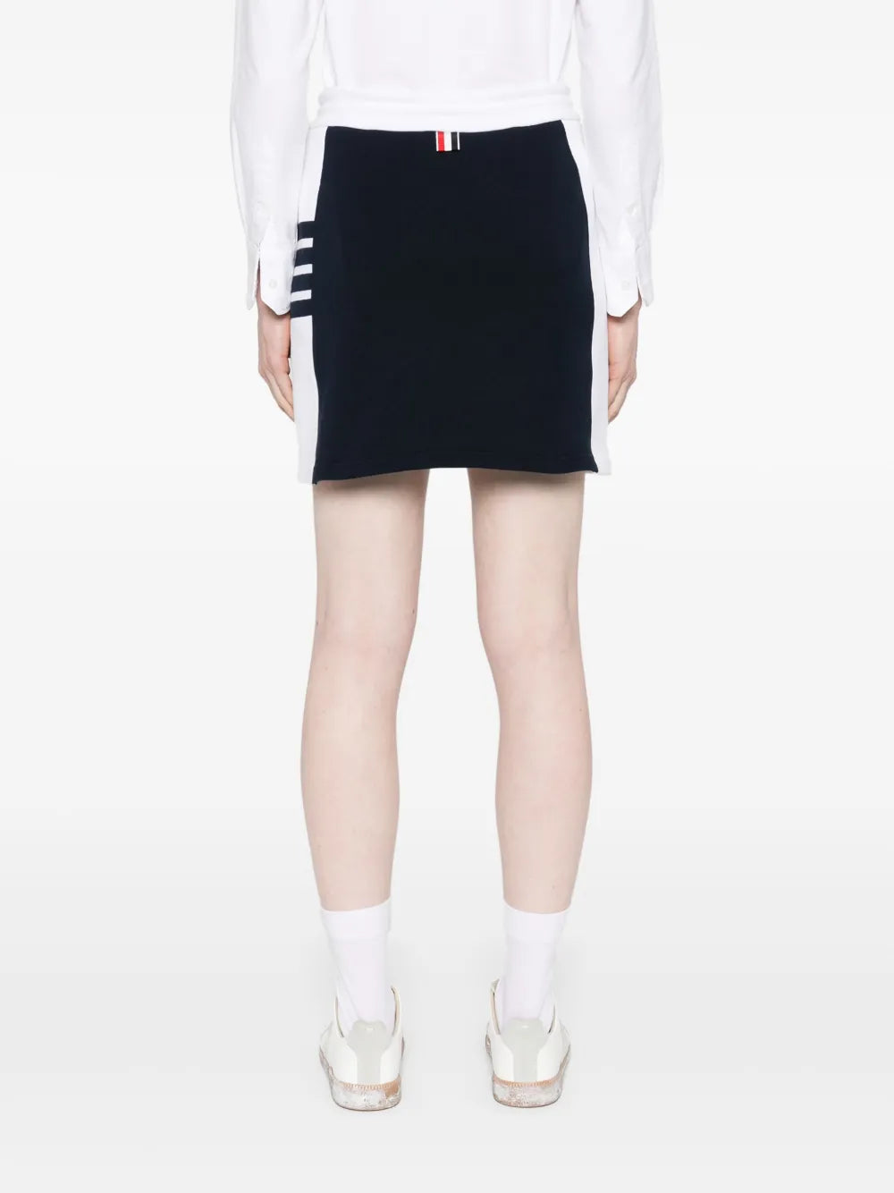 4 Bar-stripe mini skirt