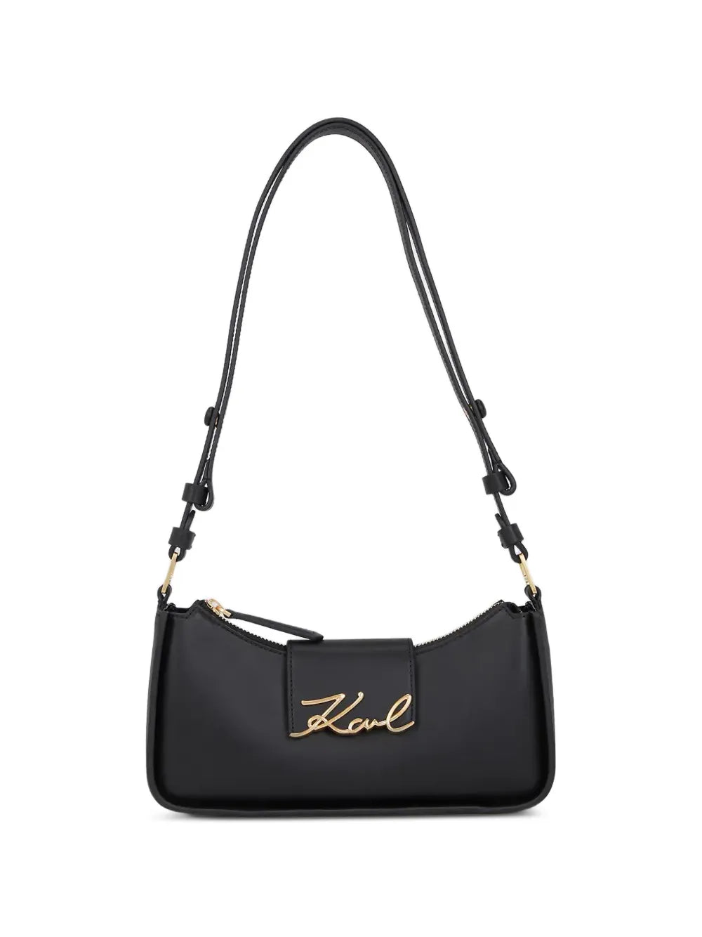 logo-plaque shoulder bag