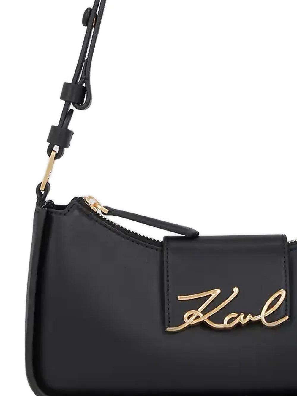 logo-plaque shoulder bag