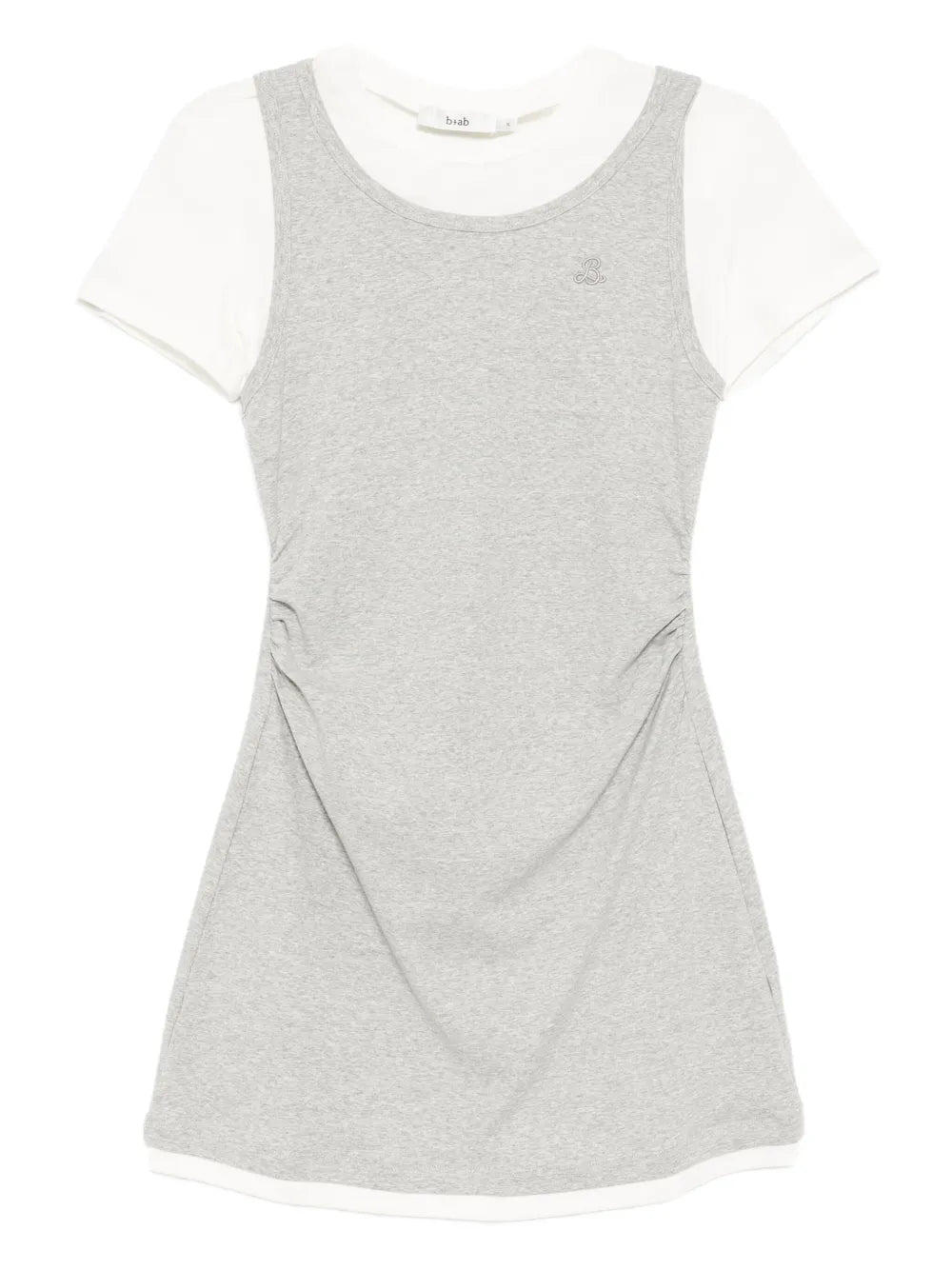 layered mini dress