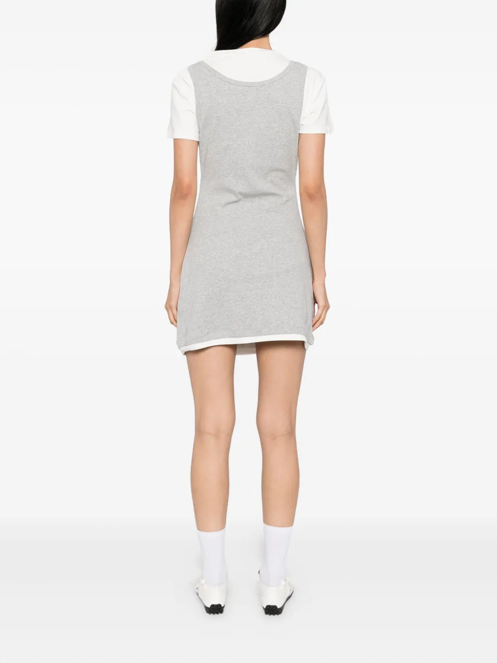 layered mini dress