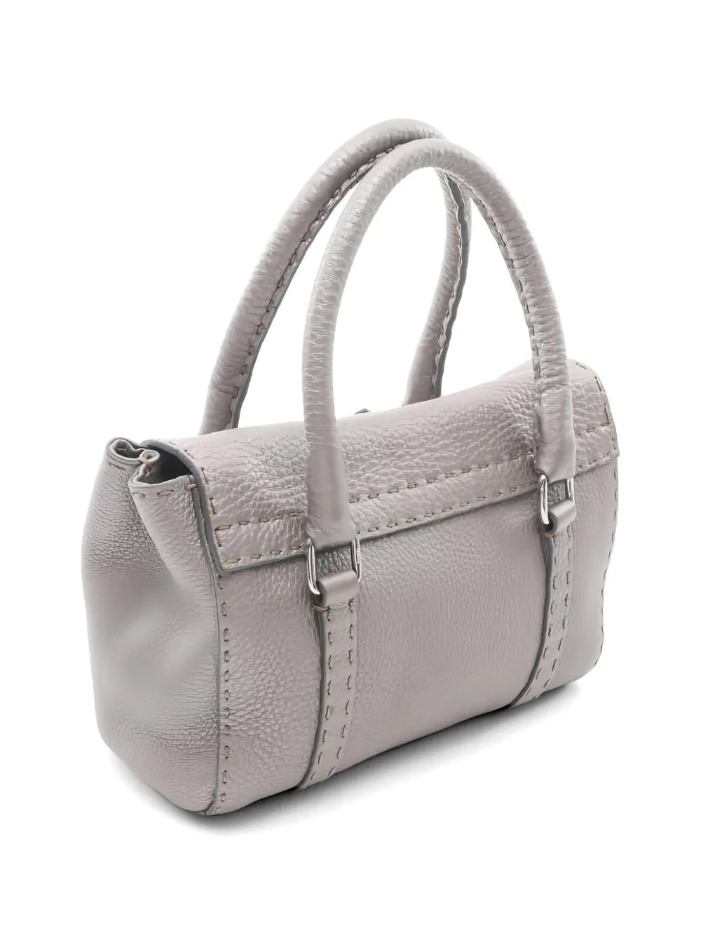 2000s mini Linda leather tote bag