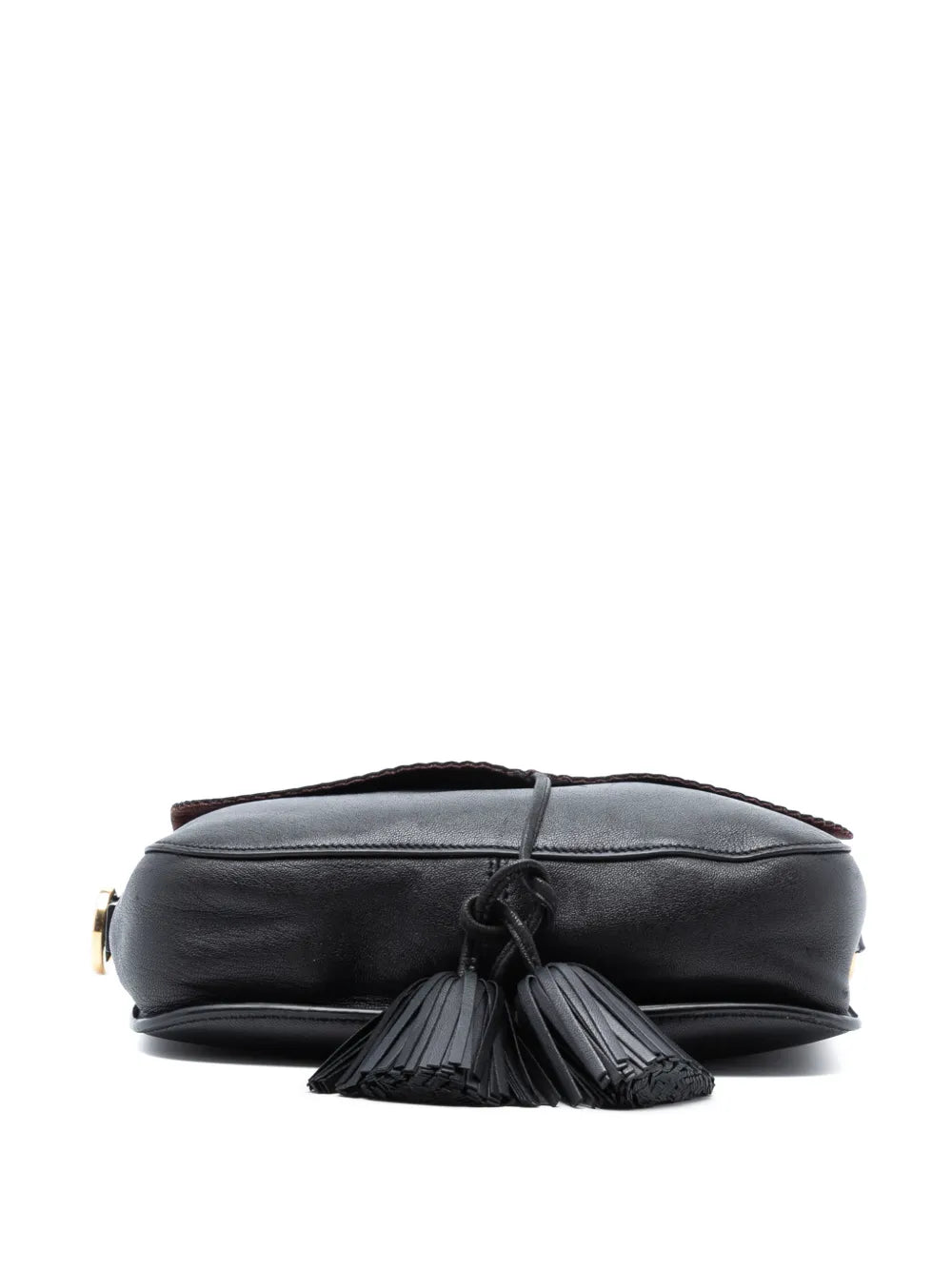 1990-2000 Leather Anagram Tassel crossbody bag