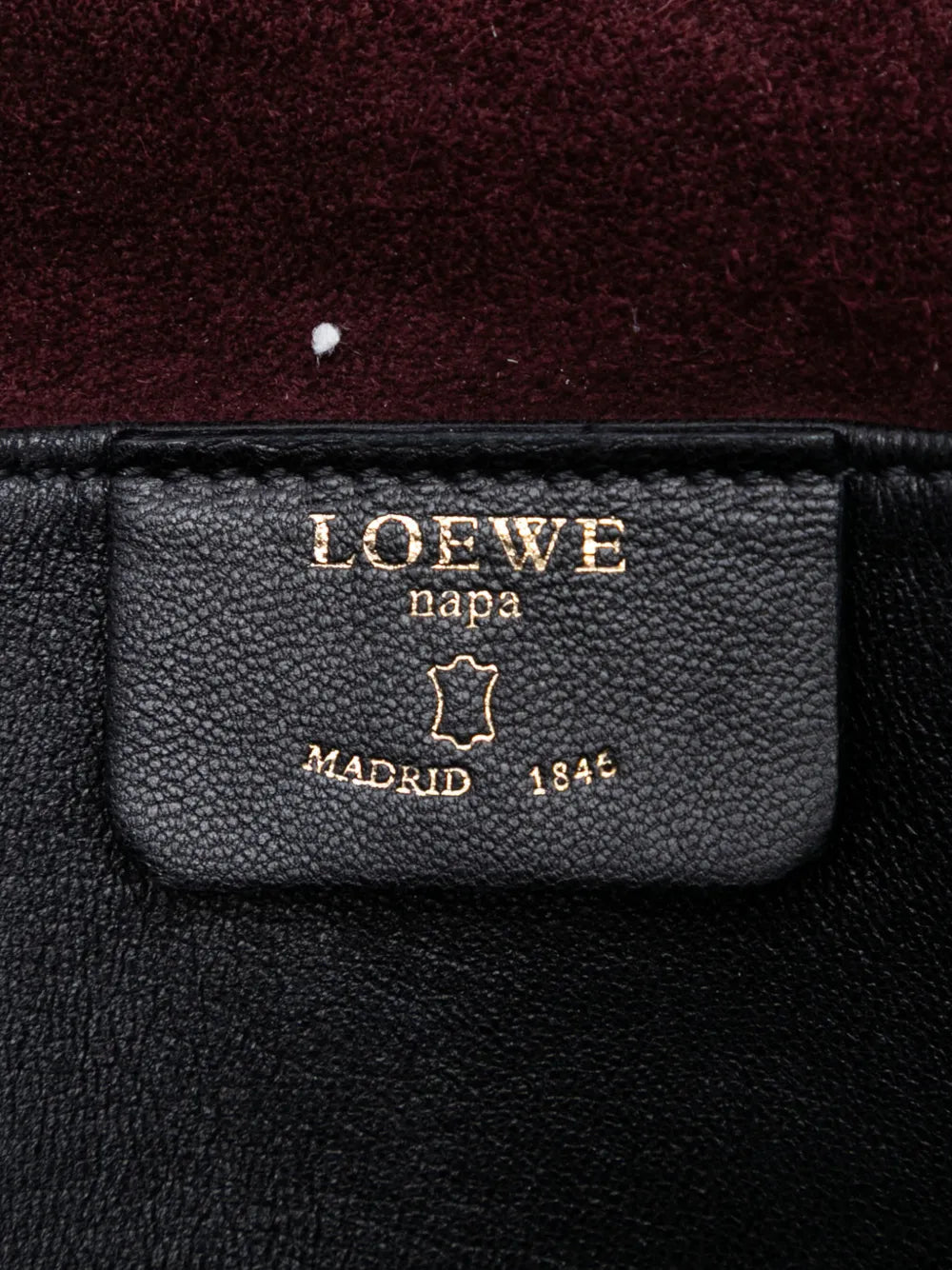 1990-2000 Leather Anagram Tassel crossbody bag