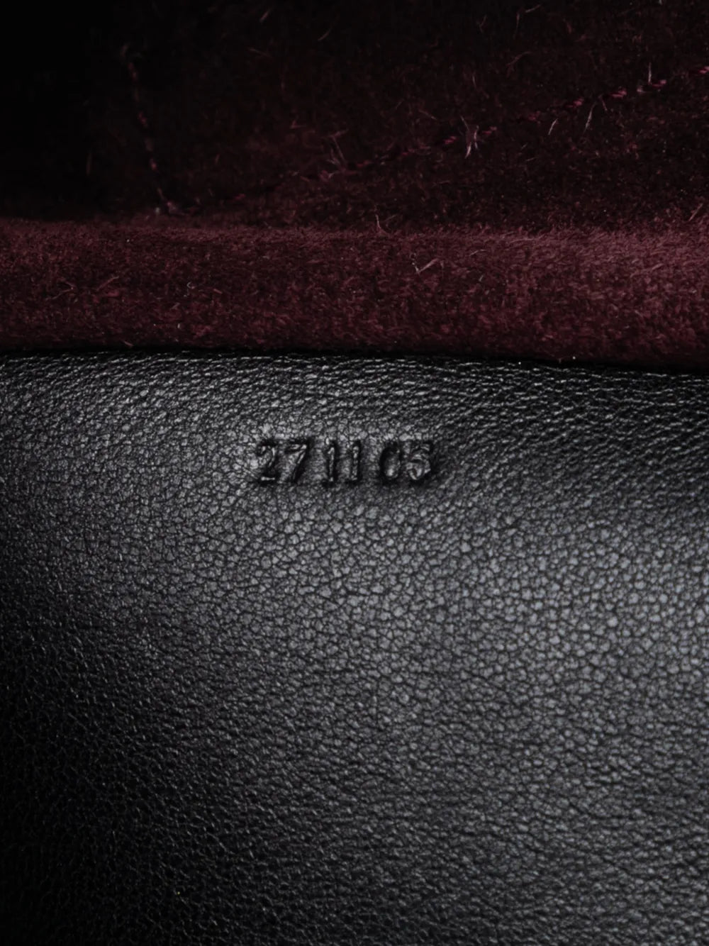 1990-2000 Leather Anagram Tassel crossbody bag