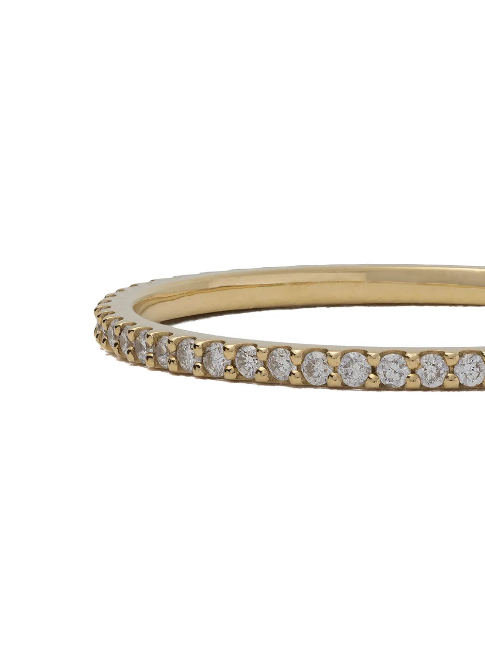 18kt gold diamond Solange ring